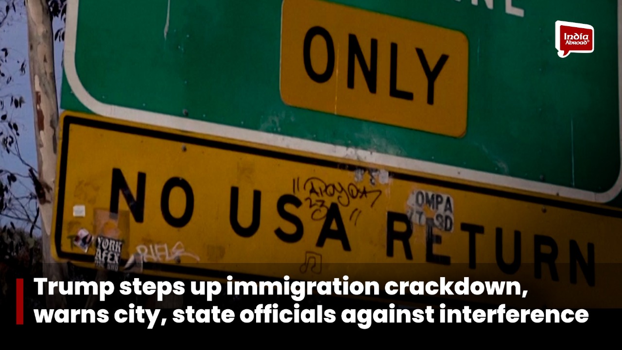 Trump steps up immigration crackdown, warns city, state officials against interference